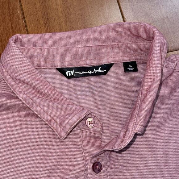 Travis Mathew Over The Water Polo Golf Prima Cotton shirt size XL - Picture 3 of 9
